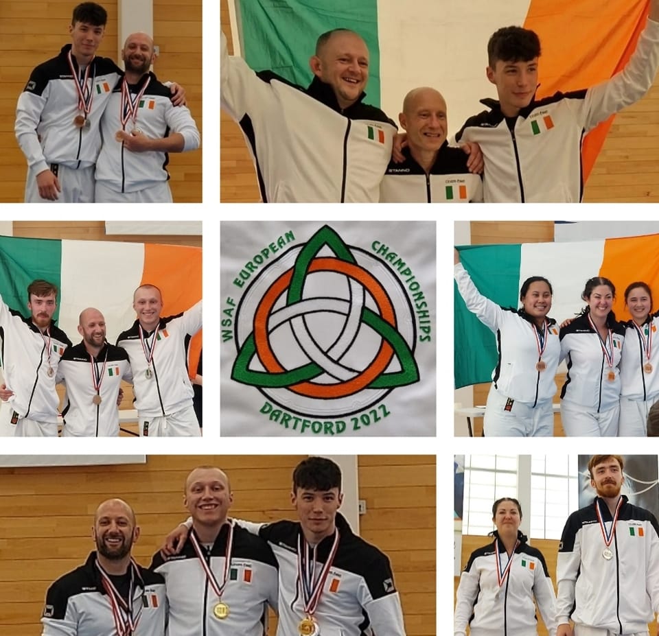 Team Eire at the WSAF Aikido European Championships